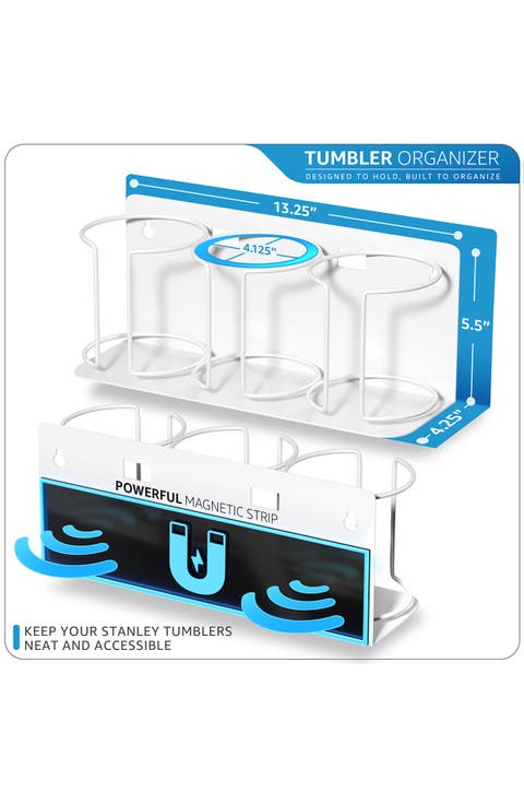 2-Pack Tumbler Organizer Racks