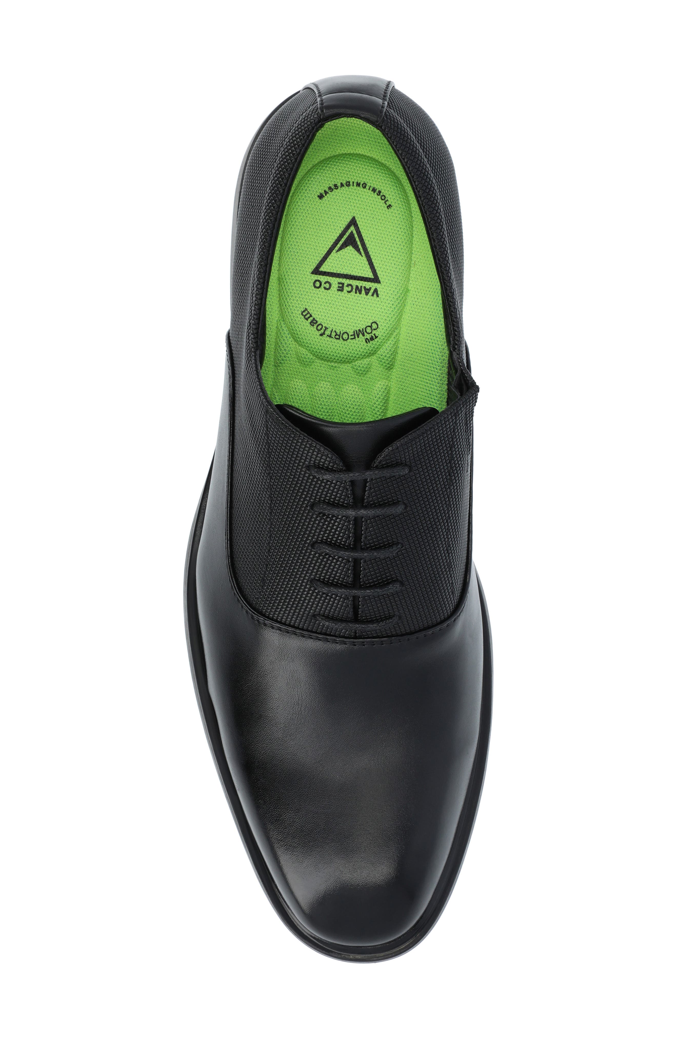 VANCE CO Vincent Vegan Leather Plain Toe Oxford, Alternate, color, 