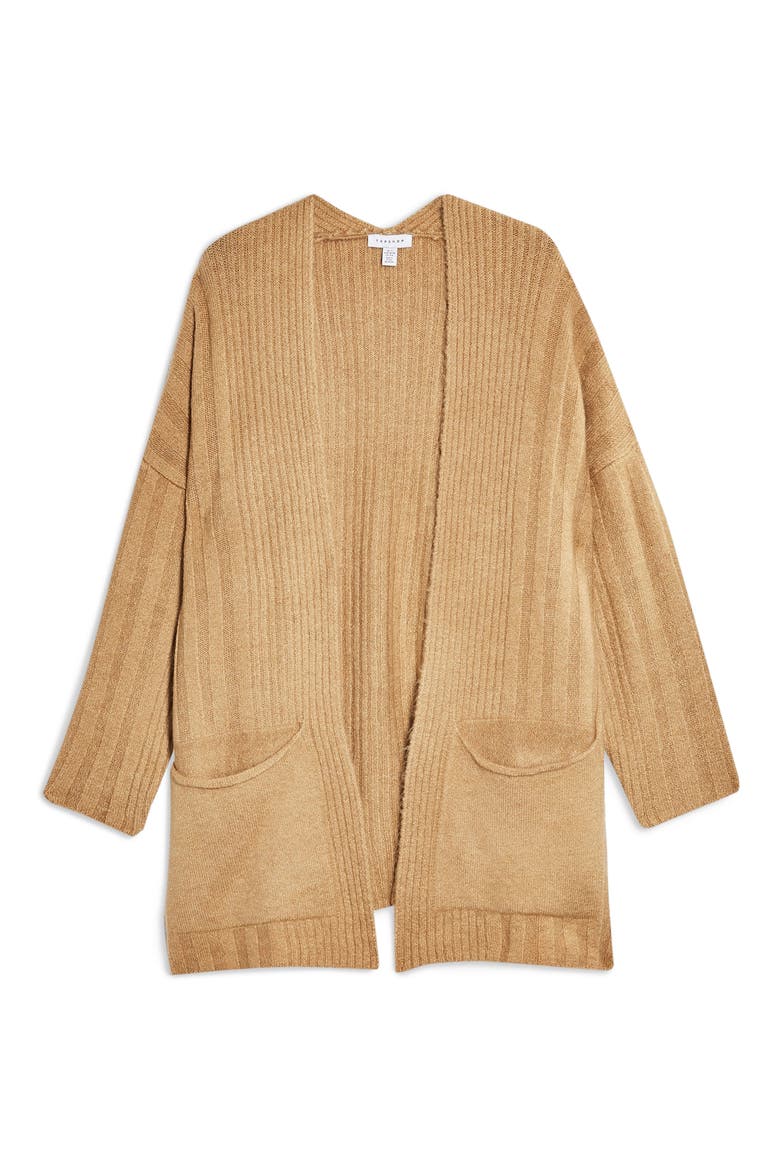 Long Cardigan, Alternate, color, CAMEL