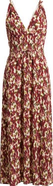 Rails Marciana Smocked Waist Maxi Sundress