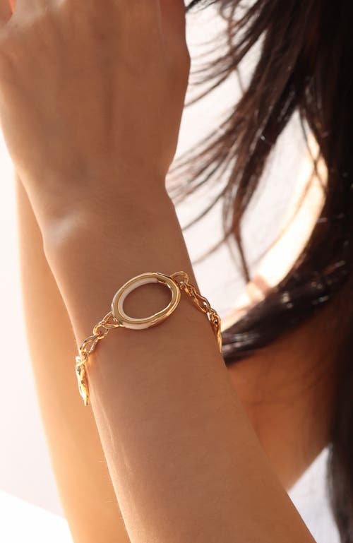 Rc Retro Chic Time Ripples Barcelet In Gold