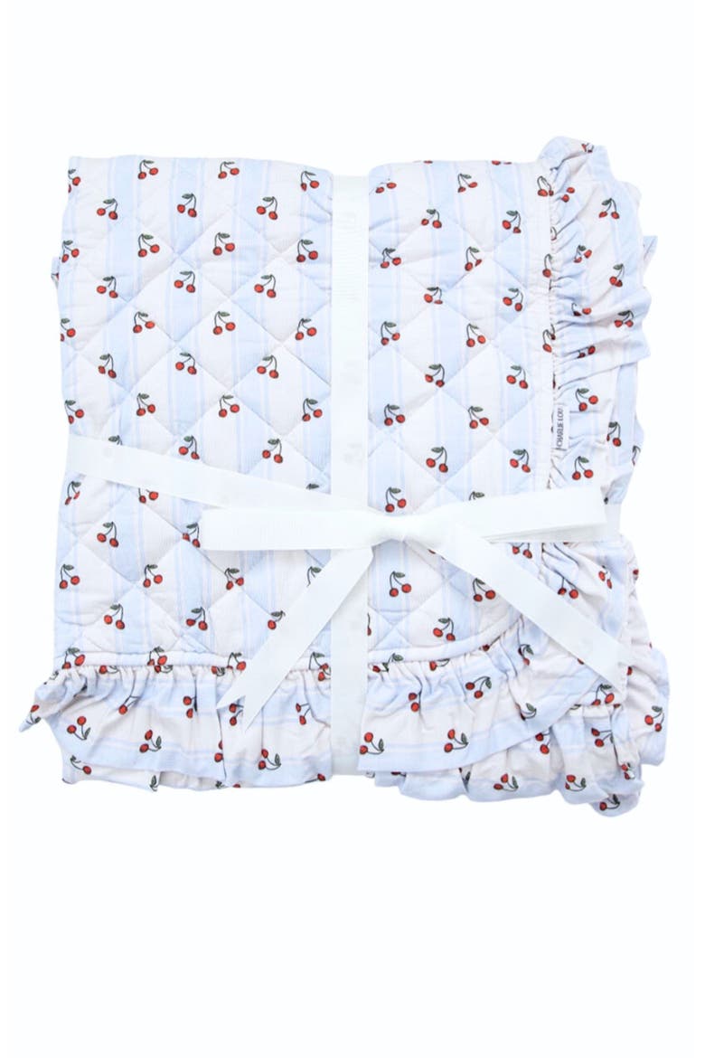 Quilted Blanket, Main, color, Multicolored