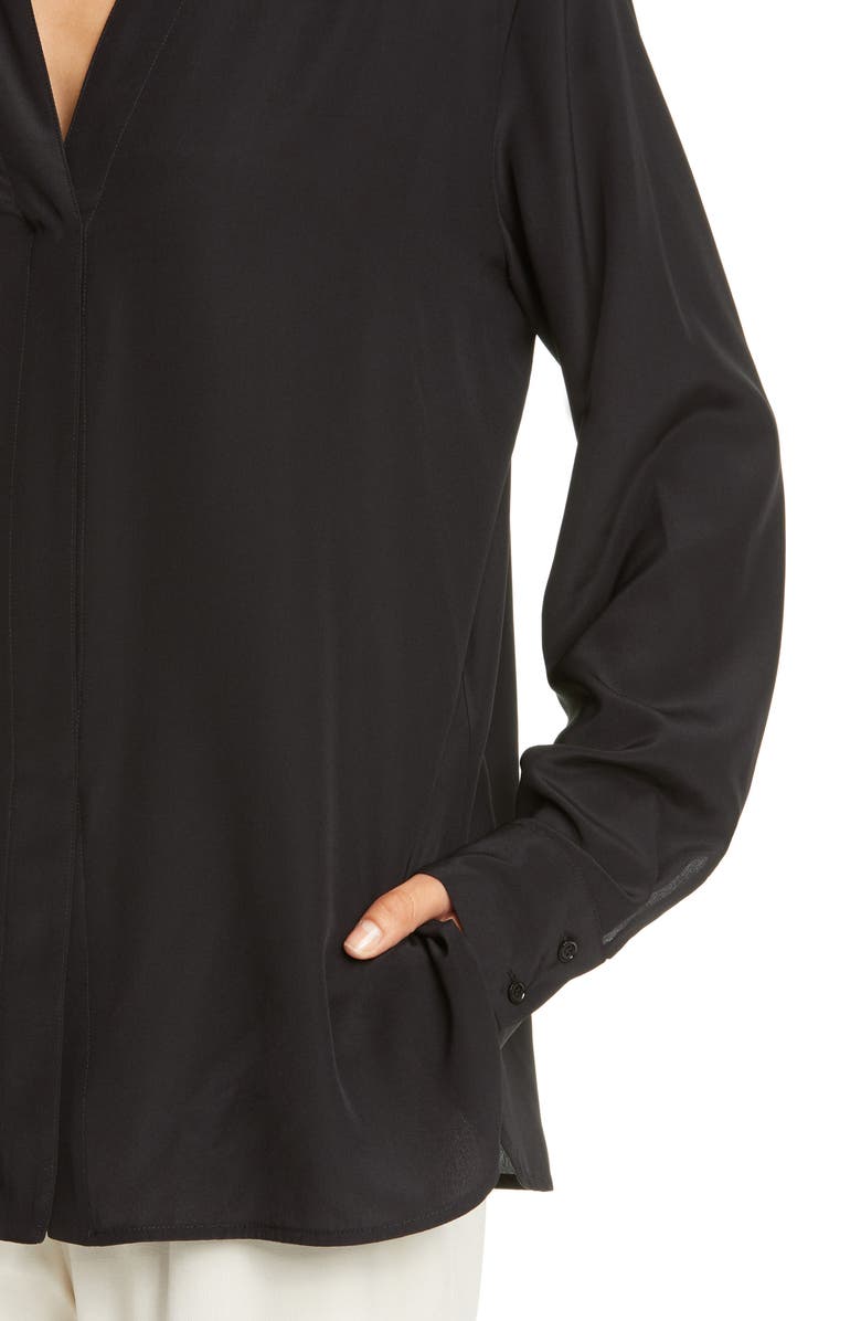 SEVENTY VENEZIA Seventy Silk Crêpe de Chine Blouse, Alternate, color, 