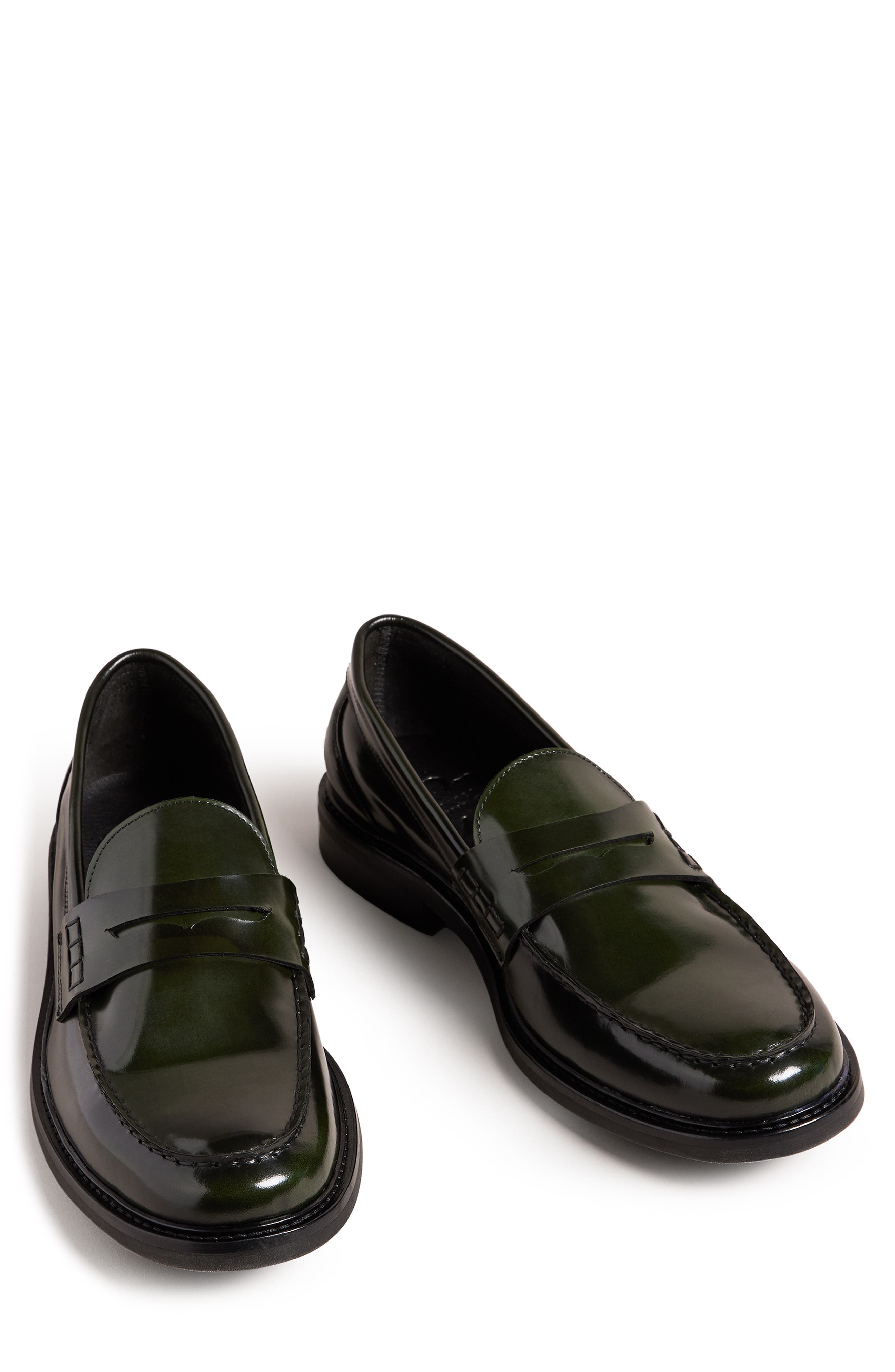 Ted Baker London Brynner Leather Saddle Loafer, Main, color, 