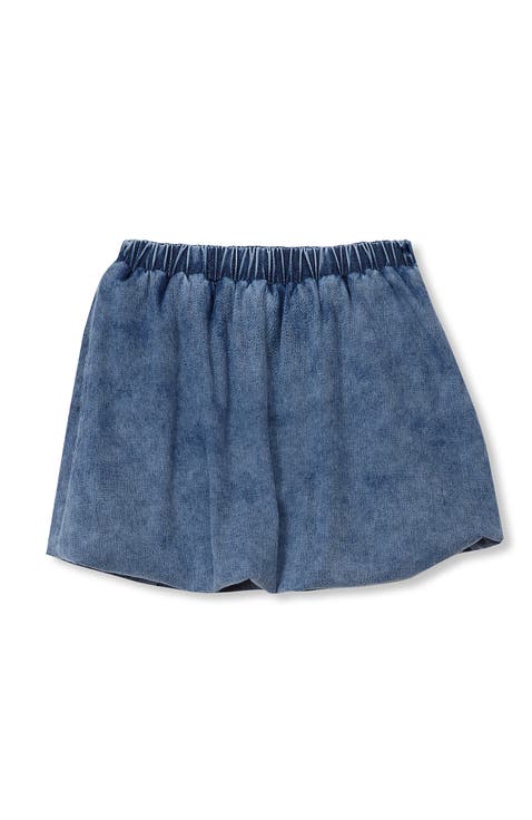 Girls Denim Bubble Skort