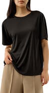Lilysilk Silk Jersey Oversized Tee