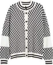 Dressed in Lala Get What I Want Grandpa Check Cardigan