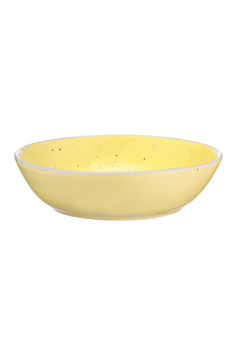Elena Stoneware 4-Piece Bowl Set, Main, color, Yellow