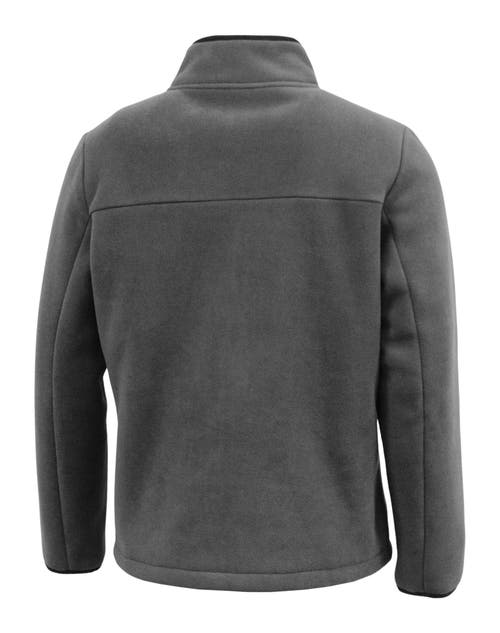 Benben Men Fleece Jacket Bonded Full Zip In Gray