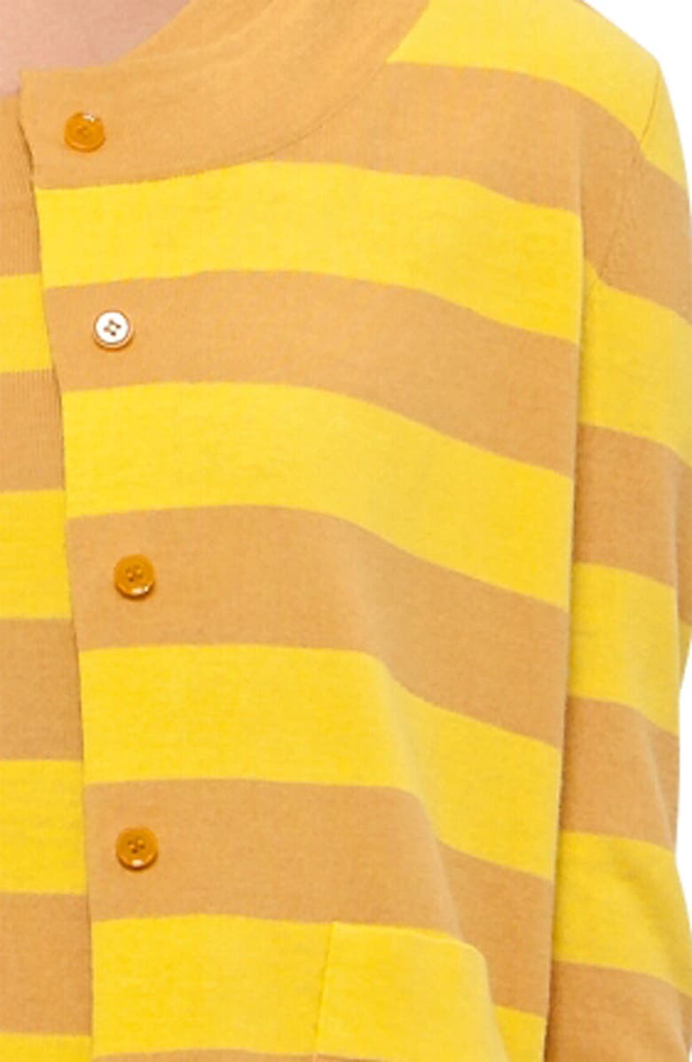 Akris punto Stripe Wool Cardigan, Alternate, color,