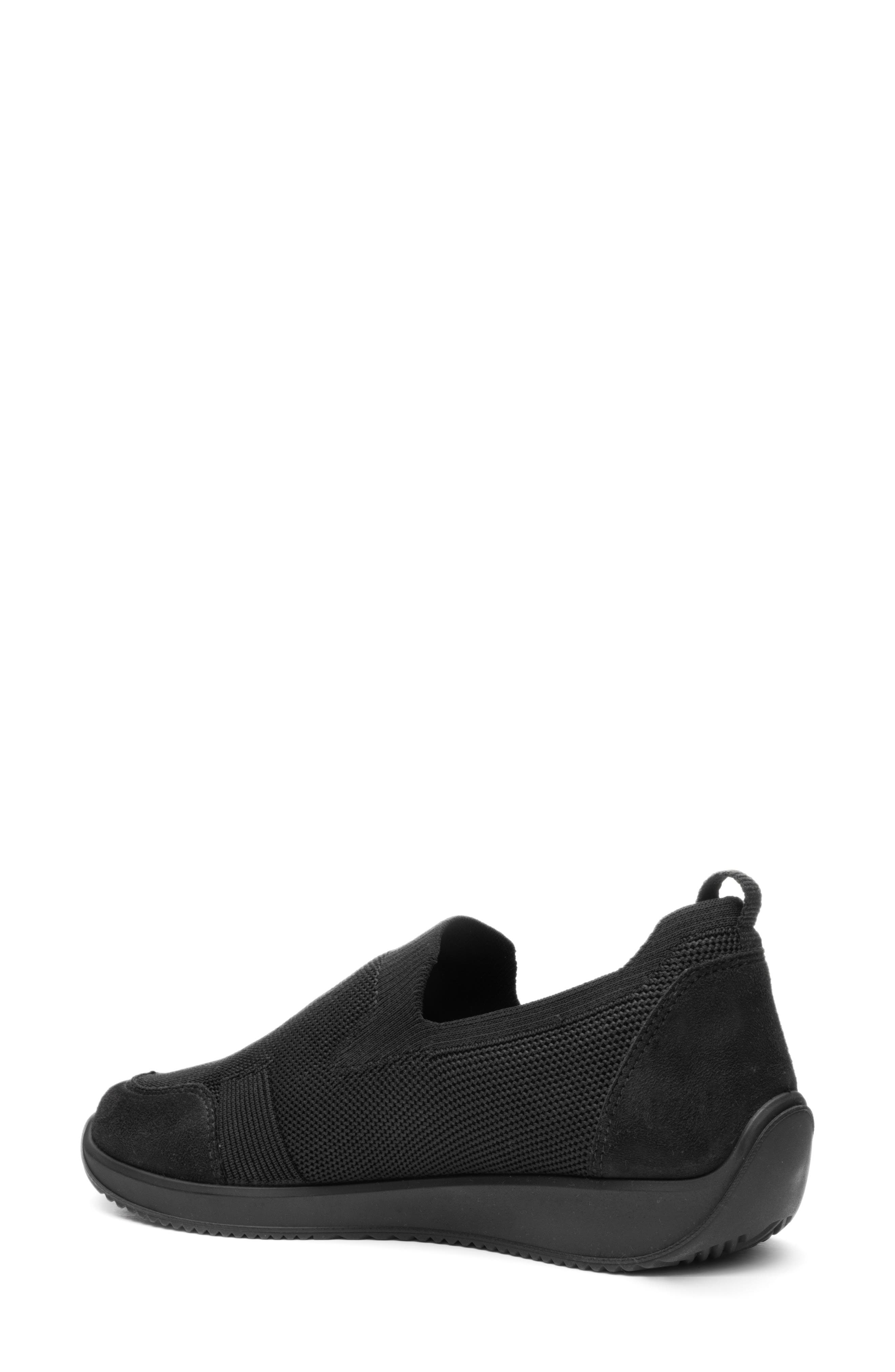 ara Lilith 2 Waterproof Gore-Tex<sup>®</sup> Slip-On Sneaker, Alternate, color, Black