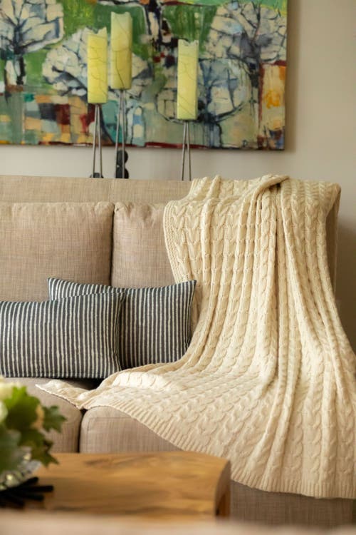 Purple Nest Design Muru Collection In White