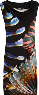 Desigual Off the Shoulder Minidress