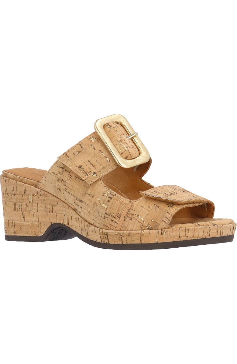L'Amour des Pieds Minetta Sandal, Main, color, Natural/ Gold