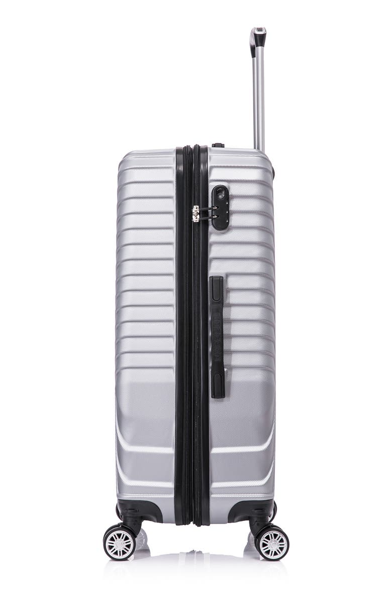 Volaro Hardshell 3-Piece Spinner Luggage Set, Alternate, color, SILVER