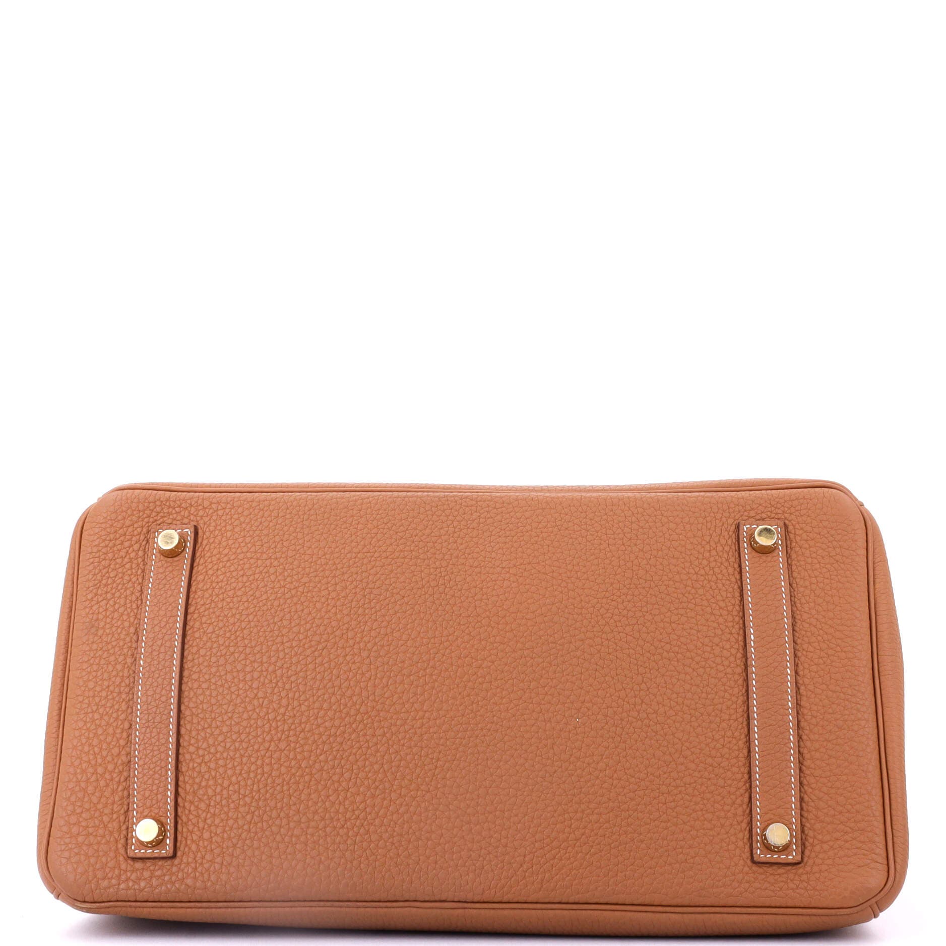 Pre-Owned Hermes Birkin Handbag Brown Togo with Gold Hardware 35, Alternate, color, Gold