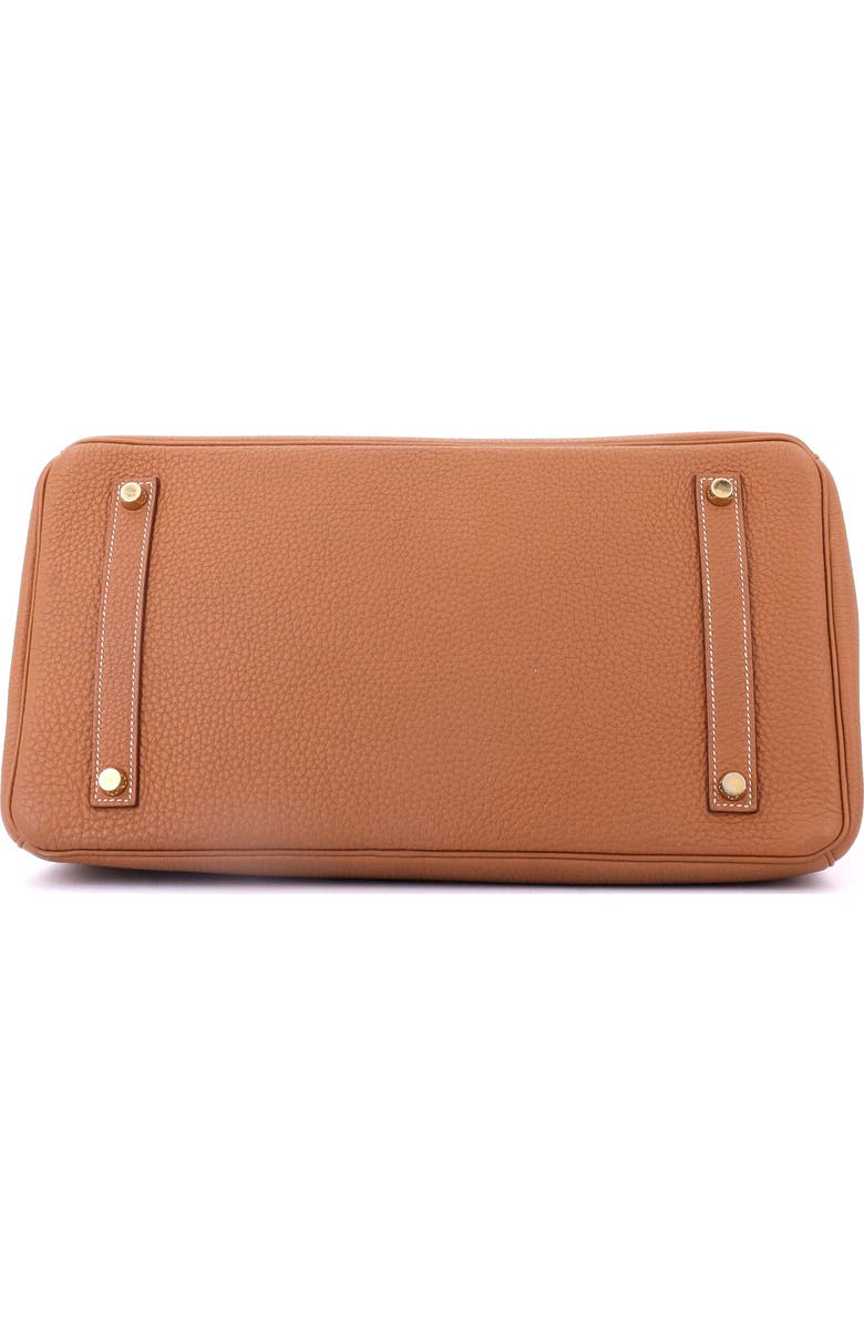 Pre-Owned Hermes Birkin Handbag Brown Togo with Gold Hardware 35, Alternate, color, Gold