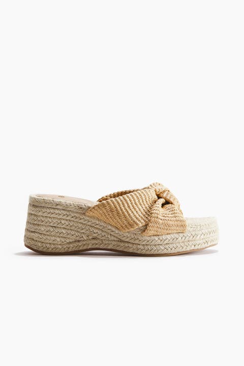 Wedge-heeled Espadrilles