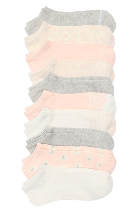 10-Pack Assorted Ankle Socks