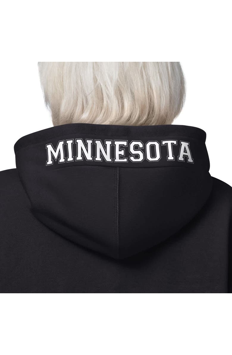 STARTER Women
s Starter Black Minnesota Vikings 4th Down Full-Zip Hoodie, Alternate, color, Black