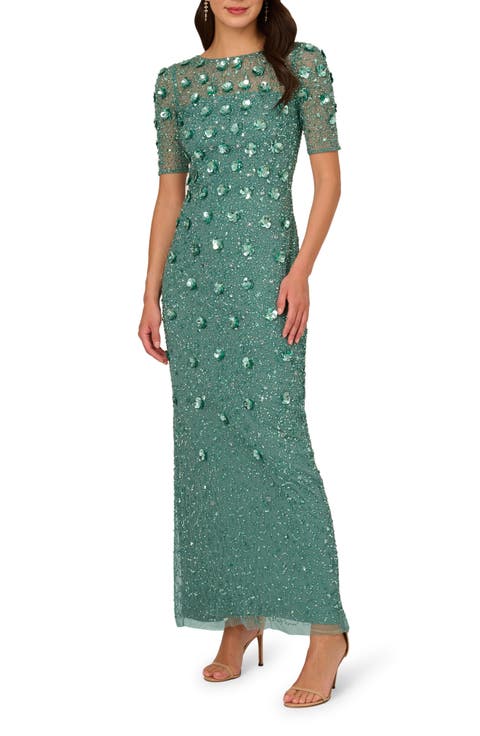 Beaded Evening Gown