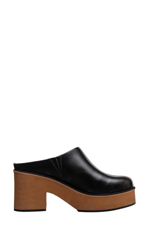 Antelope Ian Platform Clog In Black