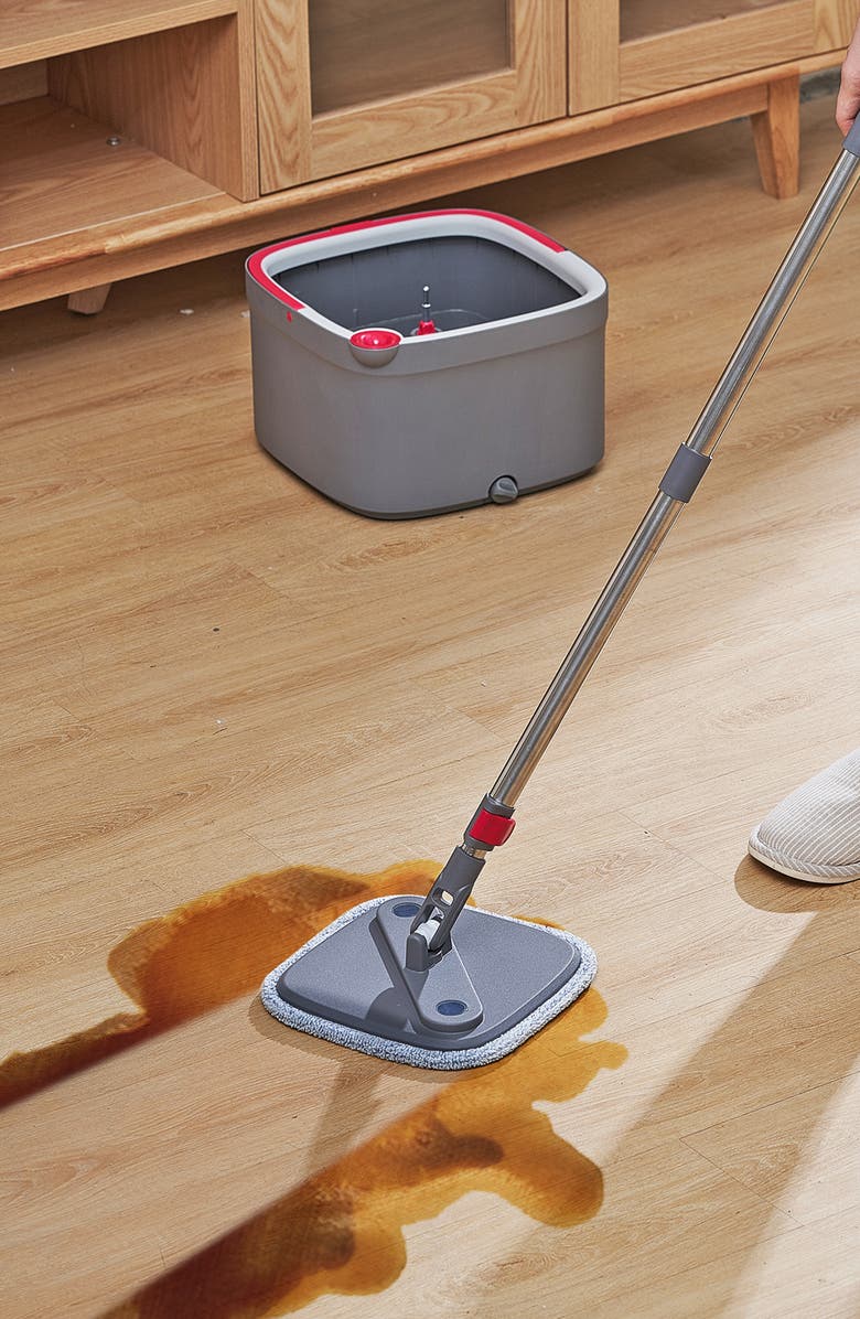 SALAV TrueClean Mop & Bucket System, Alternate, color, Pink