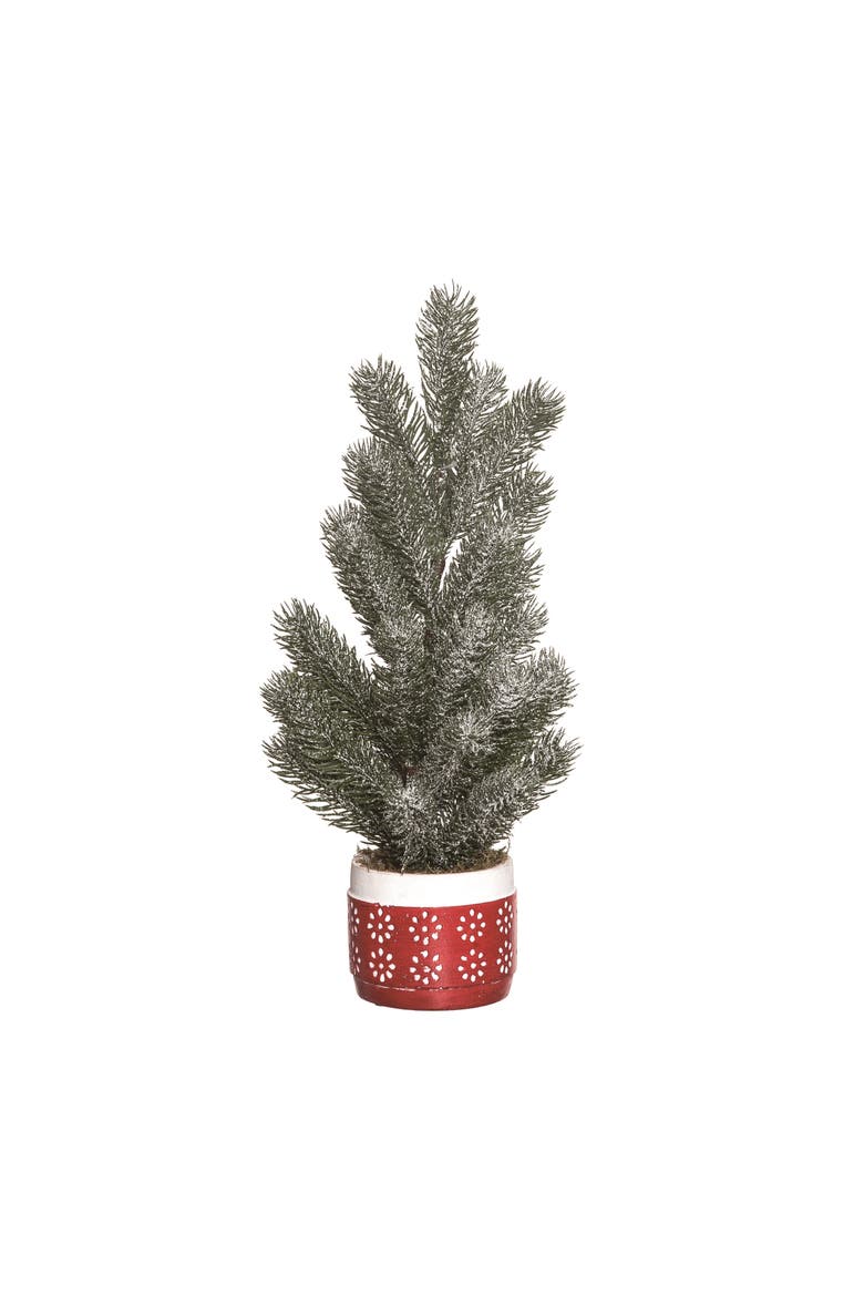 Artificial Multicolor Christmas Cozy Evergreen Tree, Main, color, Multicolored