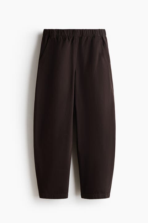Denim Barrel Trousers
