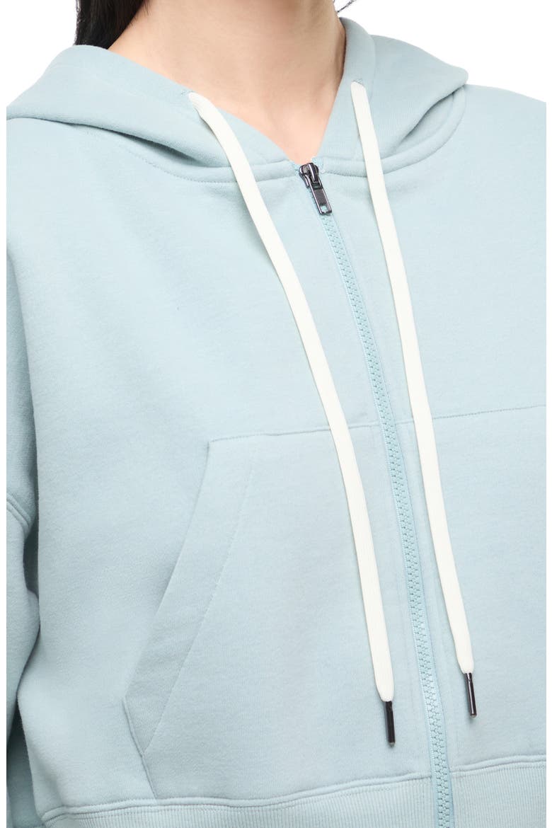 Dottie Hoodie & Short Set, Alternate, color, GRAY MIST