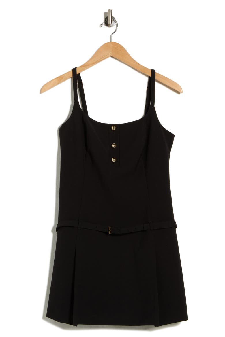 The Mod Minidress, Alternate, color, BLACK