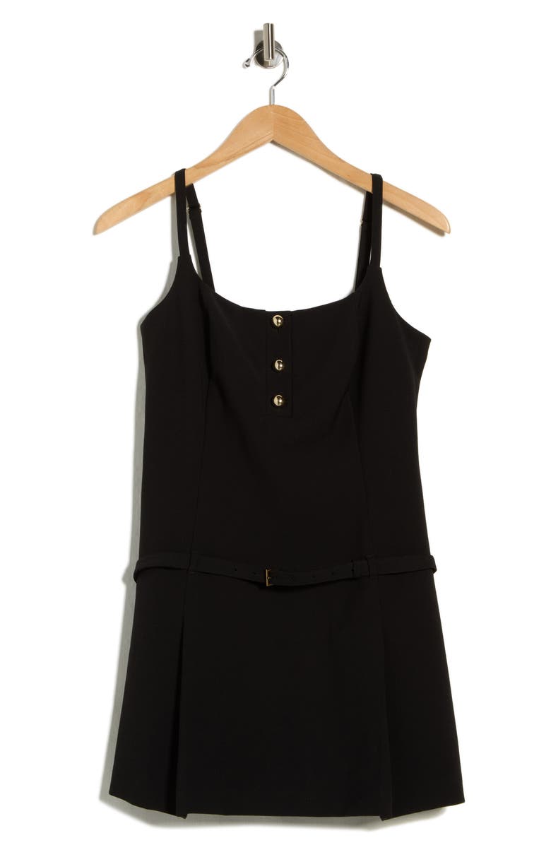 FRAME The Mod Minidress, Main, color, Black