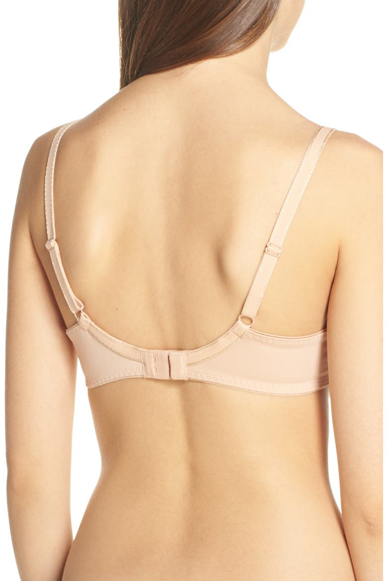 Starlight Hero Underwire Side Support Bra, Alternate, color, CARAMEL