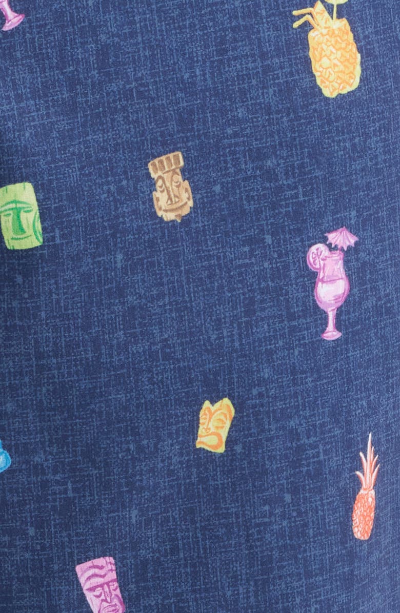 johnnie-O Kanaloa Swim Trunks, Alternate, color, Navy