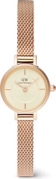Daniel Wellington Petite Mini Melrose Mesh Watch, 19mm