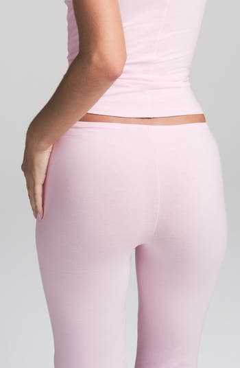 Heart Cotton Blend Jersey Leggings