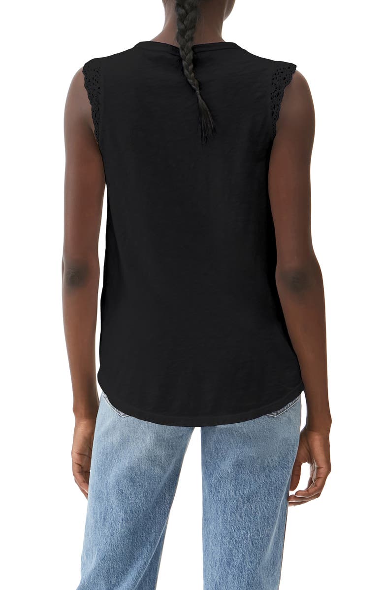Michael Stars Vienna Lace Tank, Alternate, color,
