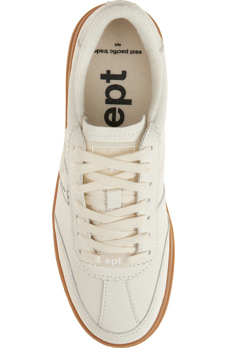 east pacific trade ept Santos Sneaker, Alternate, color, Off White Gum