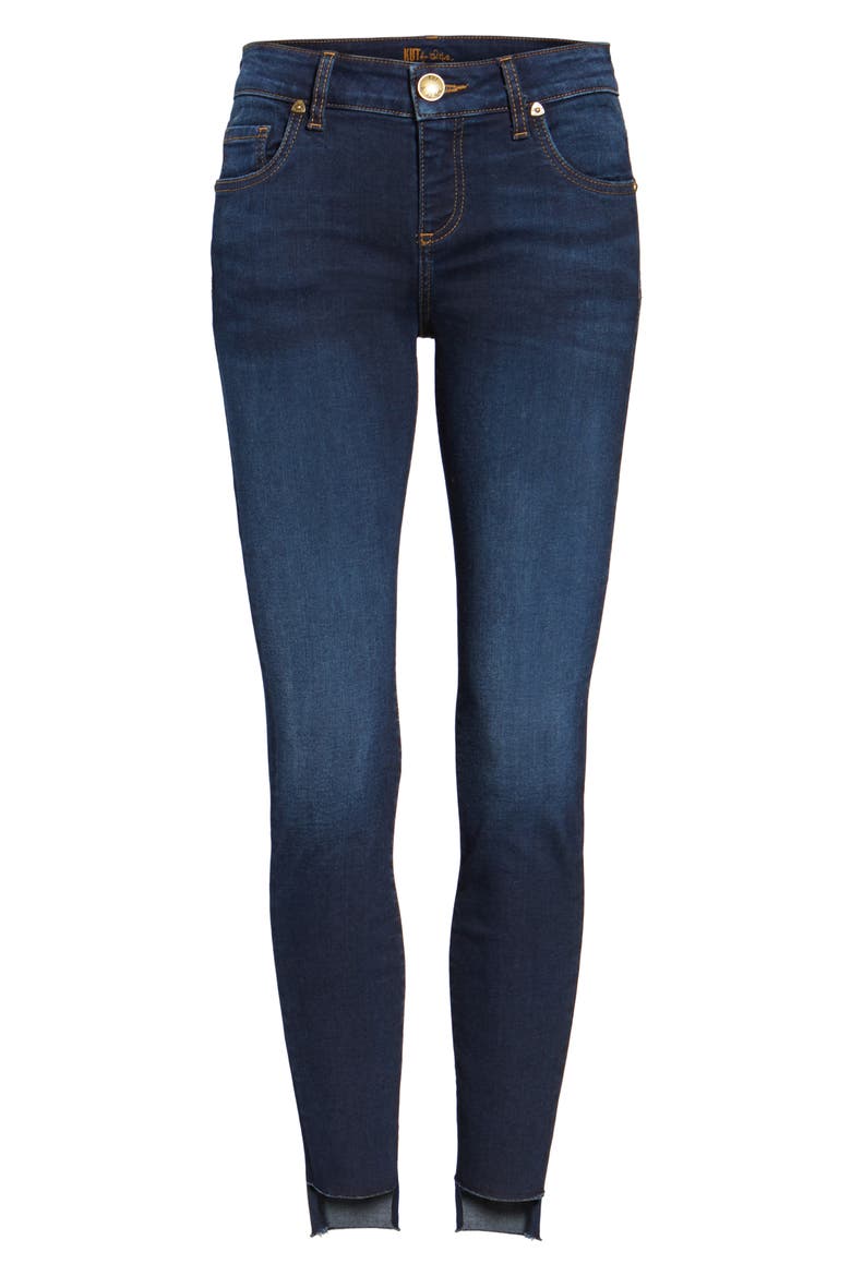 Connie Step Hem Ankle Jeans, Alternate, color, PACABLE
