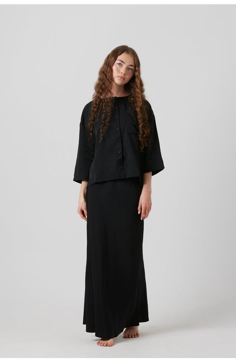 By Tess Collection Mari Skirt, Main, color, Black