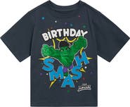 Marvel Birthday Short Sleeve Graphic Tee