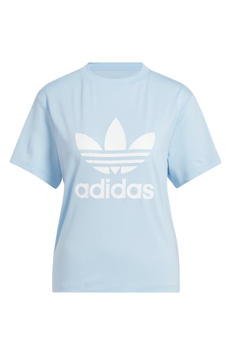 adidas Trefoil Boxy T-Shirt, Alternate, color, 