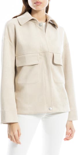 Faux Suede Jacket