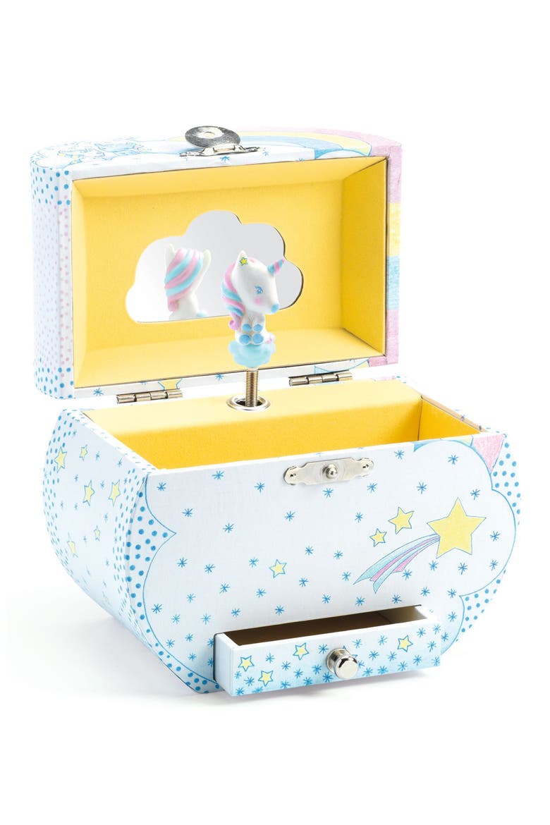 Unicorn Dream Musical Jewelry Box, Alternate, color, MULTI