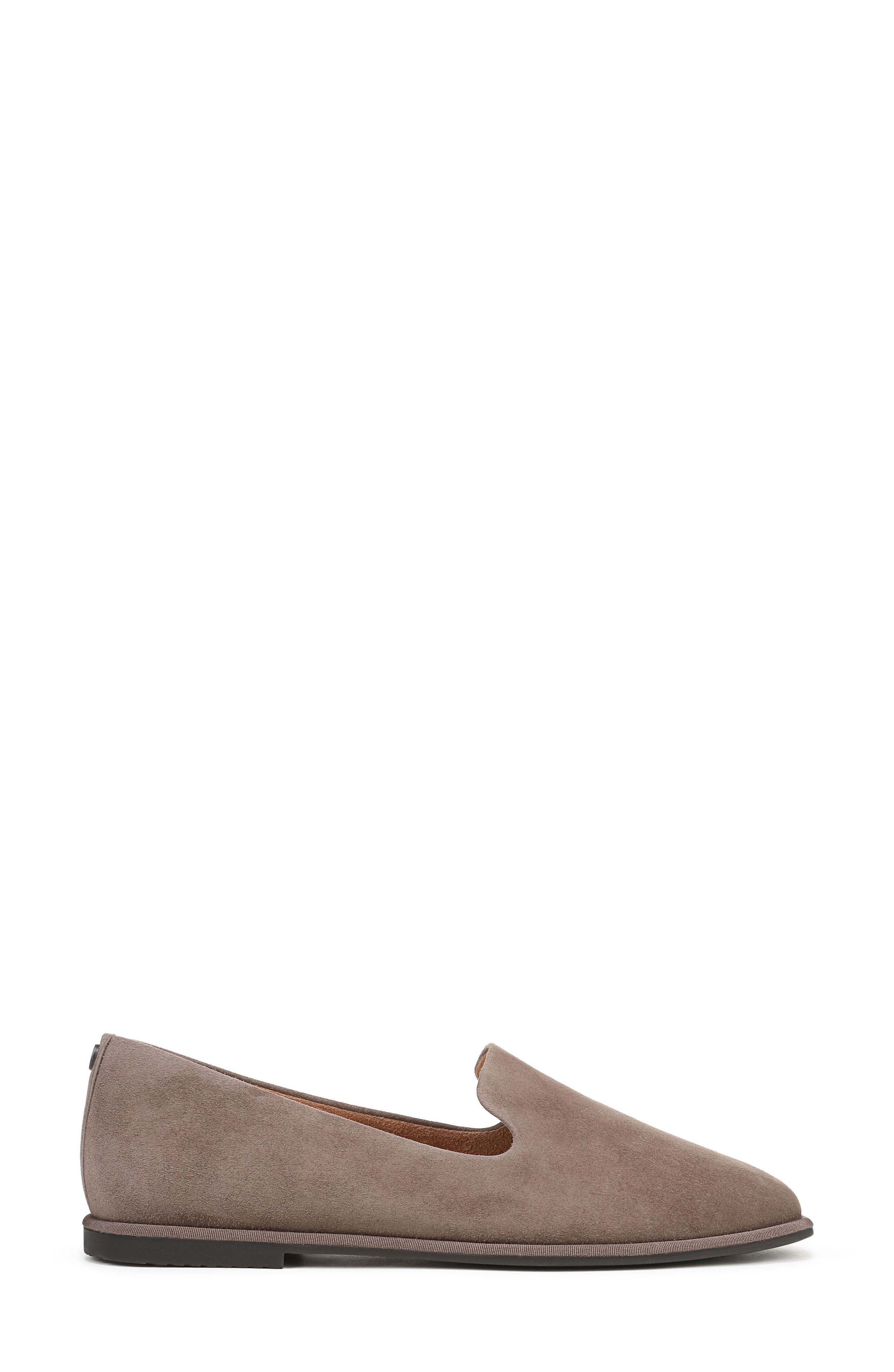 Willa 2.0 Flat, Alternate, color, DRIFTWOOD SUEDE