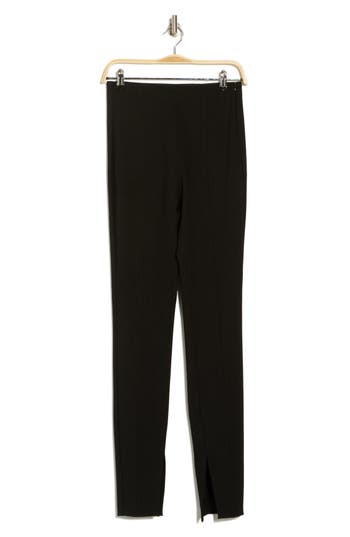 Hugo Boss Boss Orange Taily Slit Pants In Black