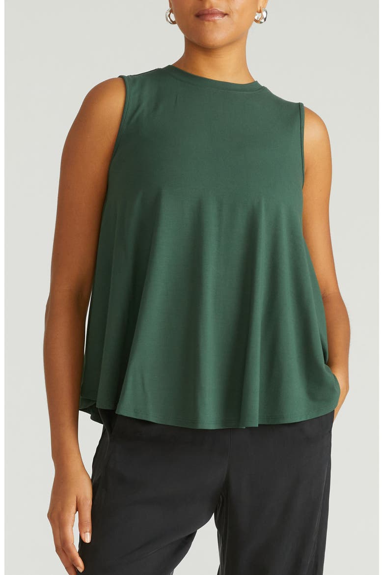Heatwave Divine Tank Top, Main, color, CONIFER GREEN