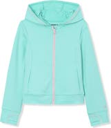 Lands' End Girls Active Zip Up Hoodie