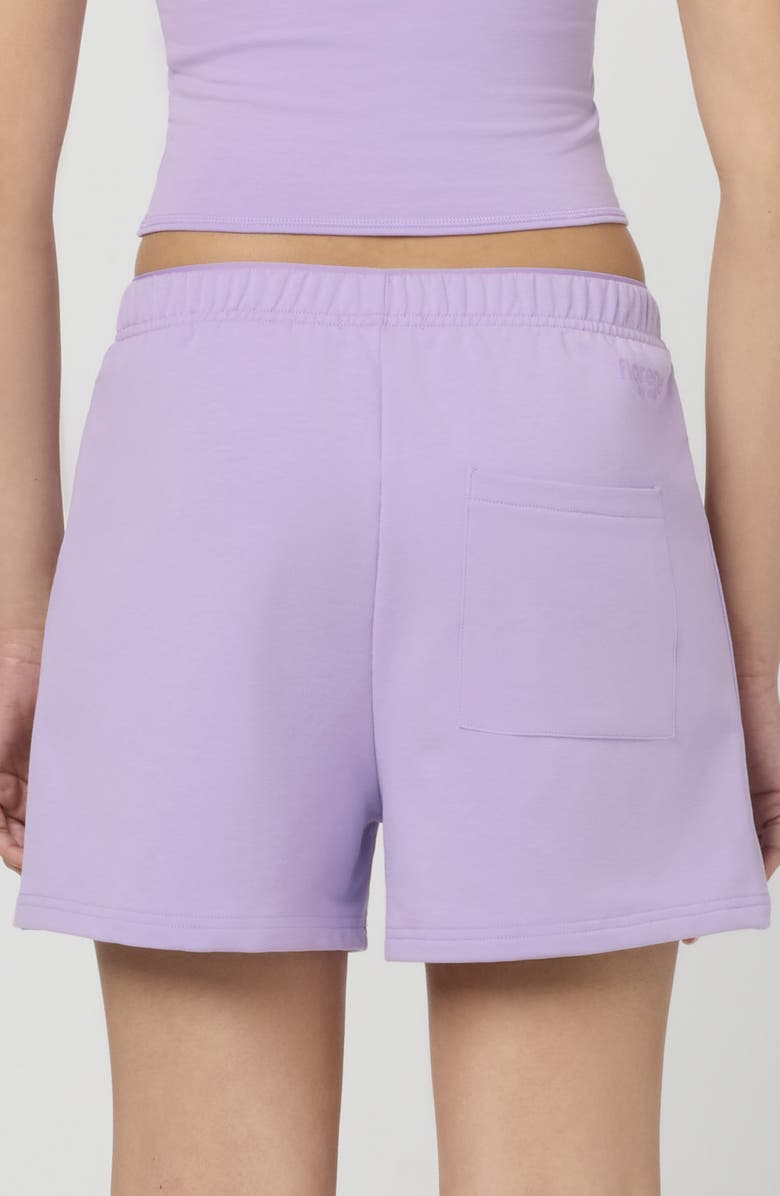 Florence by Mills Relaxed French Terry Shorts, Alternate, color, Millie Lavender
