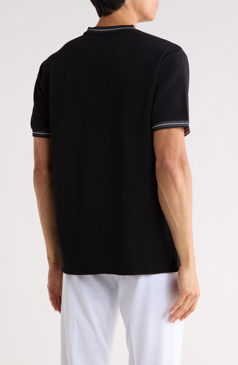 DKNY SPORTSWEAR Avika Knit T-Shirt, Alternate, color, Black